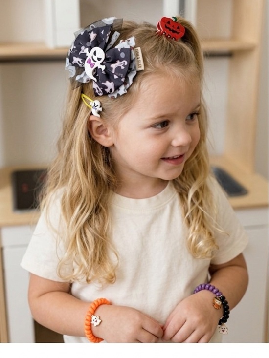 Fynn & Riley Accessories - Fynn & Riley | Halloween Hair Accessories Bracelets Boo Spooky Ghost Pumpkin